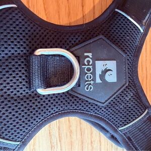 RC Pet Black Mesh Dog Harness with Front D-Ring